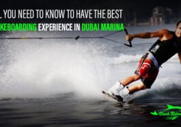Wakeboarding in Dubai Marina